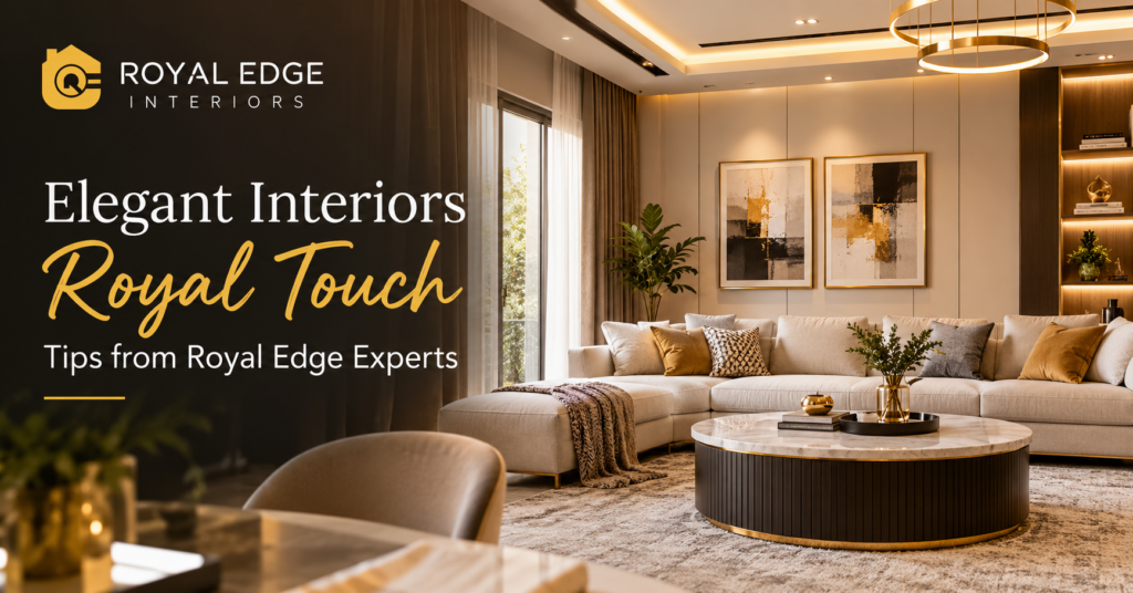 Elegant Interiors, Royal Touch: Tips from Royal Edge Experts royal touch elegant interiors - royal edge interiors